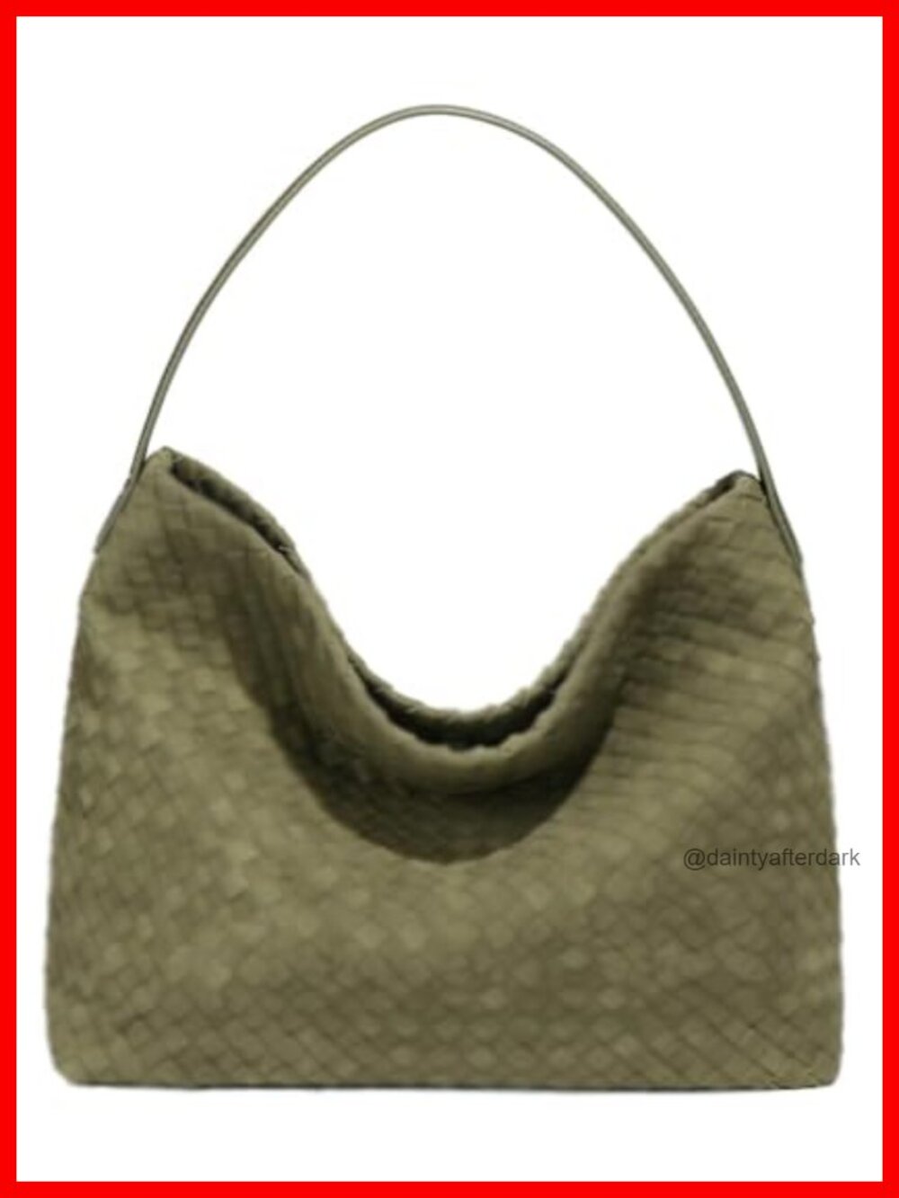 Woven Shoulder Bag PU Leather Tote Top-handle Vegan Purse Clutch
